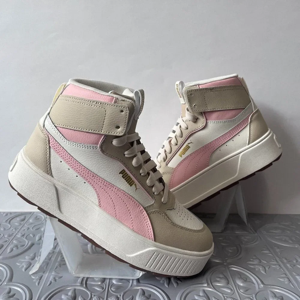 Puma Women's Karmen Rebelle Shoes Mid Top Platform Sneaker Size 8 $149 NEW